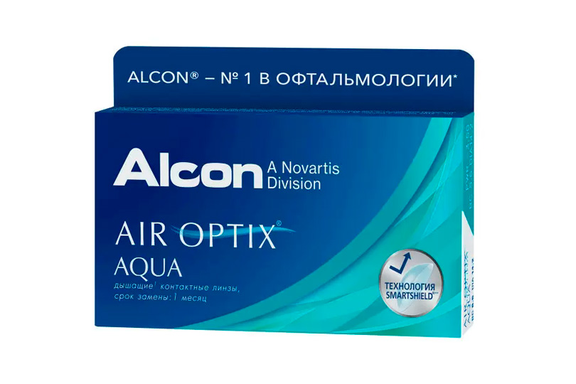 Air Optix Aqua 6 линз